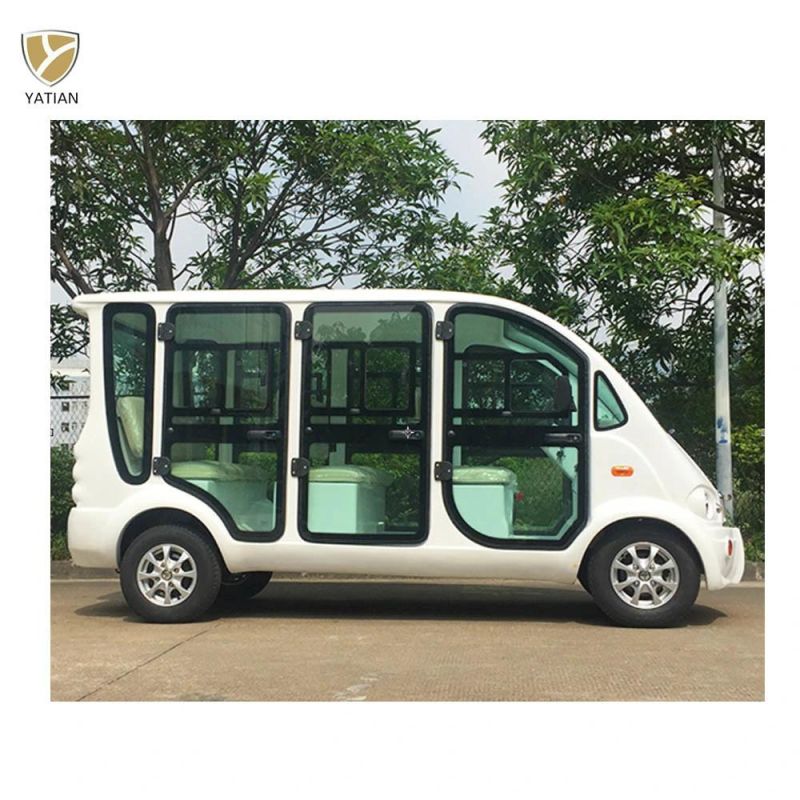 6 Seater Battery Powered Shuttle Tourist Hotel Utility Electric Car