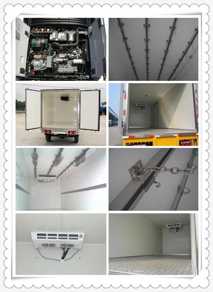 New Condition Mini JAC Mobile Kitchen Truck 3 Ton JAC Mini Refrigerated Van Truck Mini Frozen Truck Sale