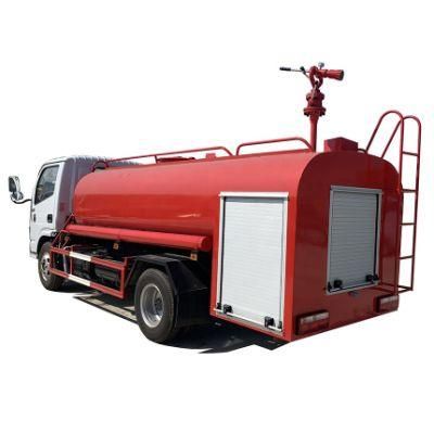 DFAC 5, 000 Liters Fire Fighting Truck Mounted Water Tank Pump for Sale