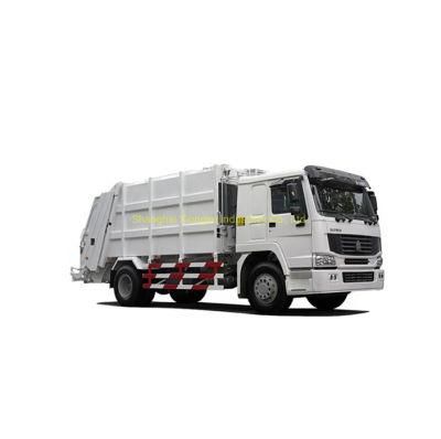 12m3 Sinotruk HOWO Refuse Compactor Truck Bin Truck Rubbish Truck Waste Collector Truck Garbage Truck 20000L Ghana
