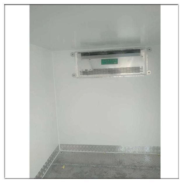 CKD/CBU XPS/ PU Heat Insulation Refrigerated Panel Small Mini Frozen Vegetable Meat Seafood Chicken Transport Aluminum Refrigerated Truck Body Box