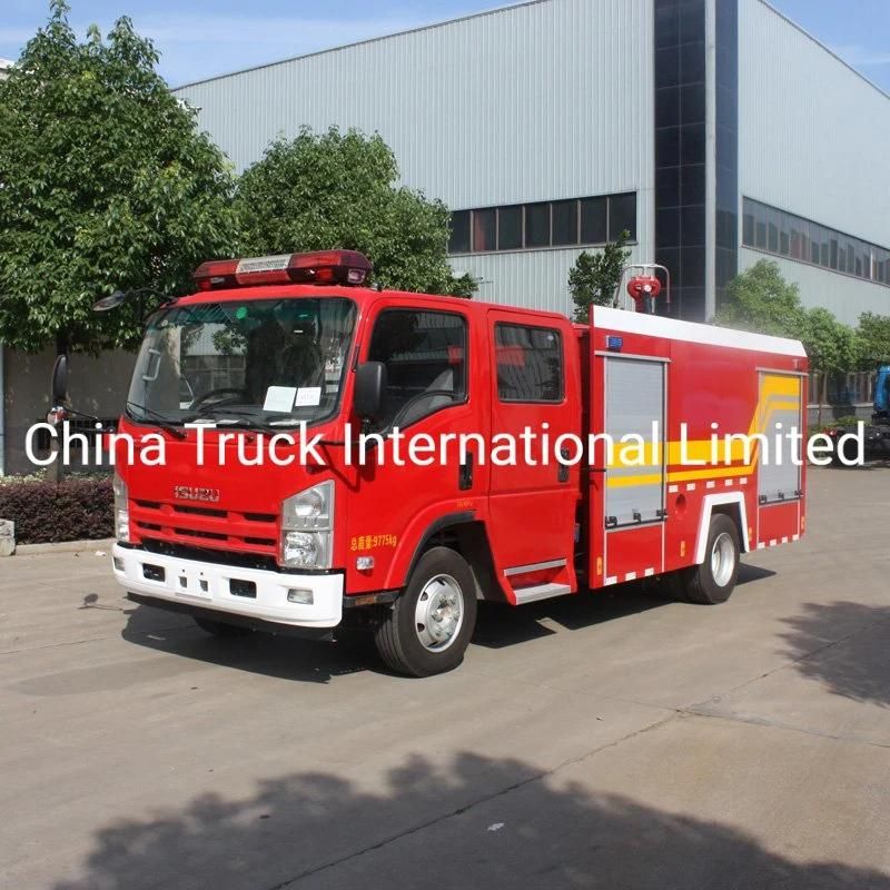 Isuzu Nqr 700p 4*2 189HP Fire Truck