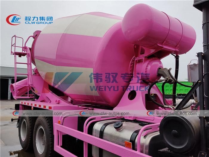 Foton Auman Etx 10-Wheeler Concrete Mixer Tank Truck 8~10 Cubic Meters Cement Mixing Trucks
