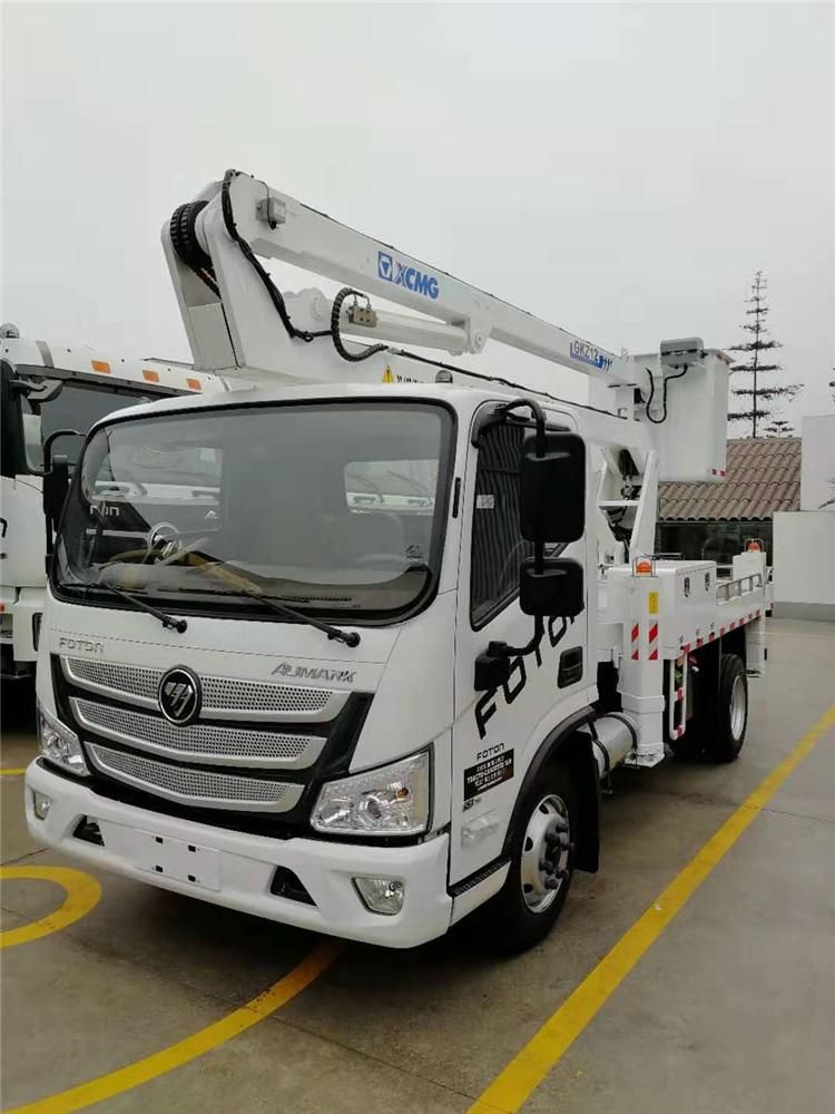 4*2 Foton Allin 12-16m Working Platform Truck