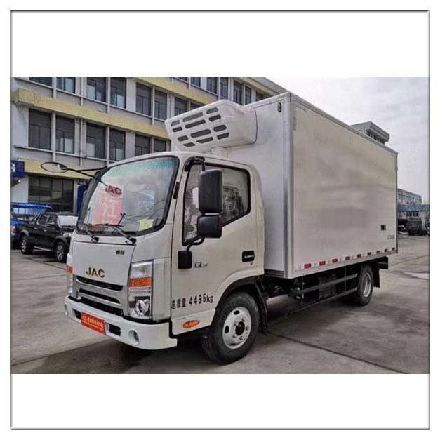 Engine Power Front Mounted Parallel Flow Condenser DC12V/24V Frozen Meat Vegetable Seafood Cargo R404A Split Copper Tube Evaporator Truck Cooling Unit