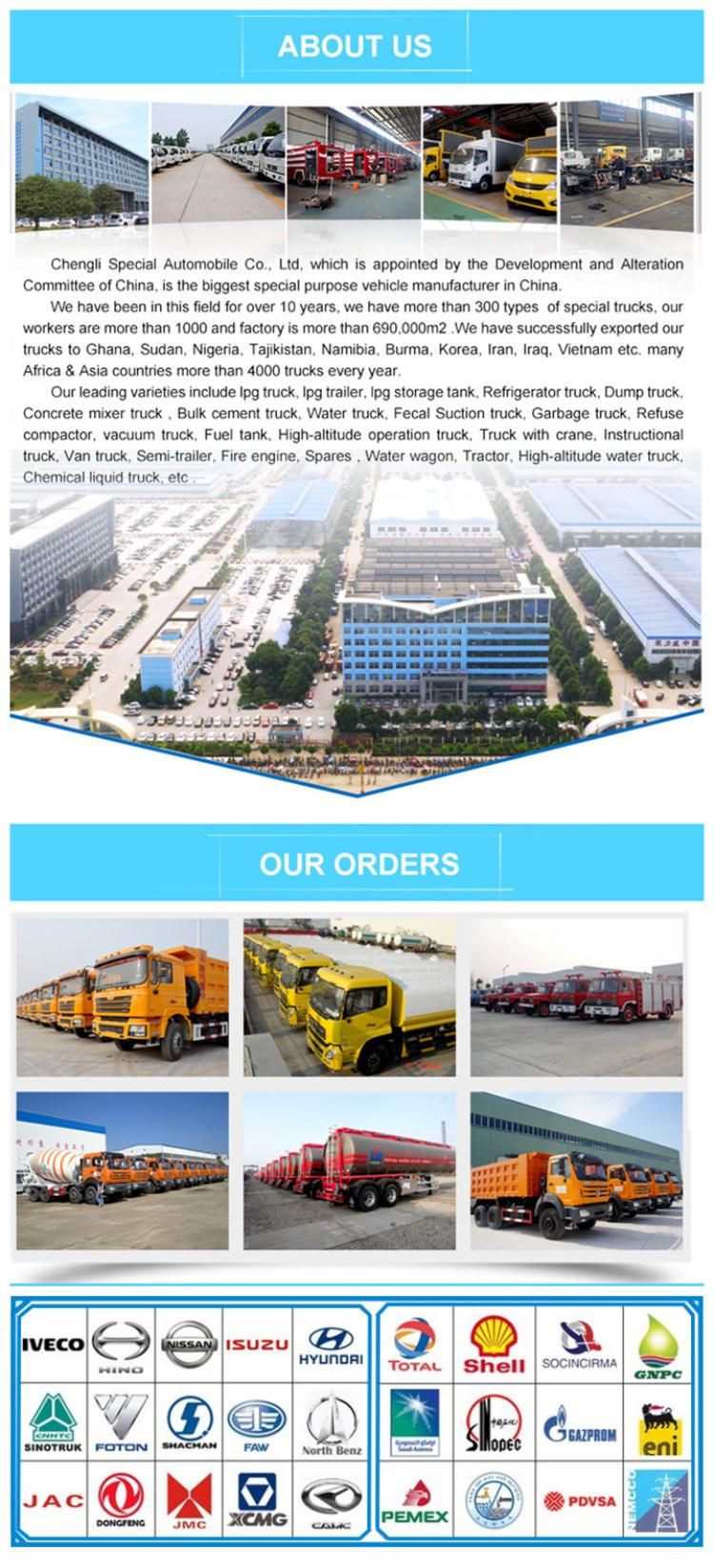 5cbm Trash Container Rubbish Lorry Refuse Transport Truck Waste Compactor Garbage Truck