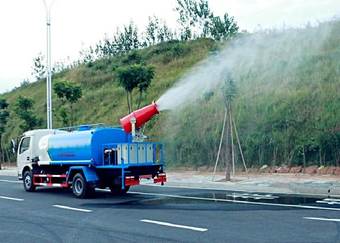 Dongfeng 3ton/4ton/5ton Water Bowser Sprinkler Truck with Sprayer Gun 5000L Dustproof Truck