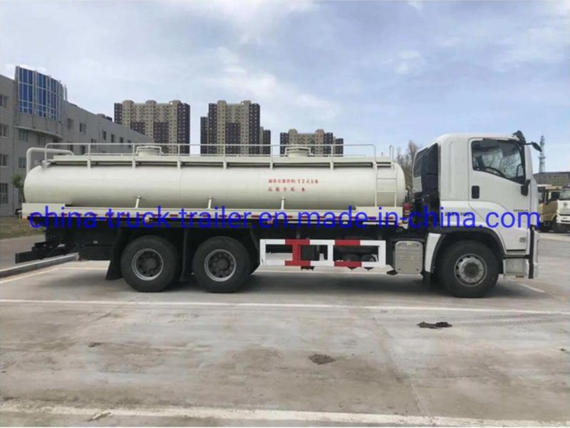 Special Vehicles Isuzu Qingling Giga 6X4 10 Wheeler 380HP Water Transport Truck Ethiopia Truck Price