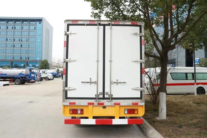 Japanese Brand Isuzu 4X2 Diesel Engine Refrigerated Teuck Optional Refrigerated Temperature 4m Length Length Van Cooling Box Truck