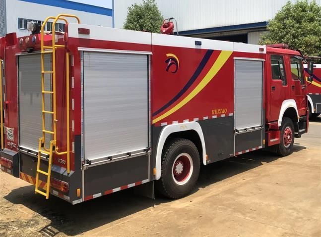 10t 12t Sinotruk HOWO Dry Powder and Foam Combined Use Fire Engine Fire Fighting Truck