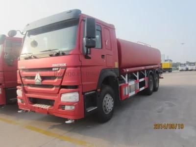 China HOWO 6X4 336 20cbm Water Tank