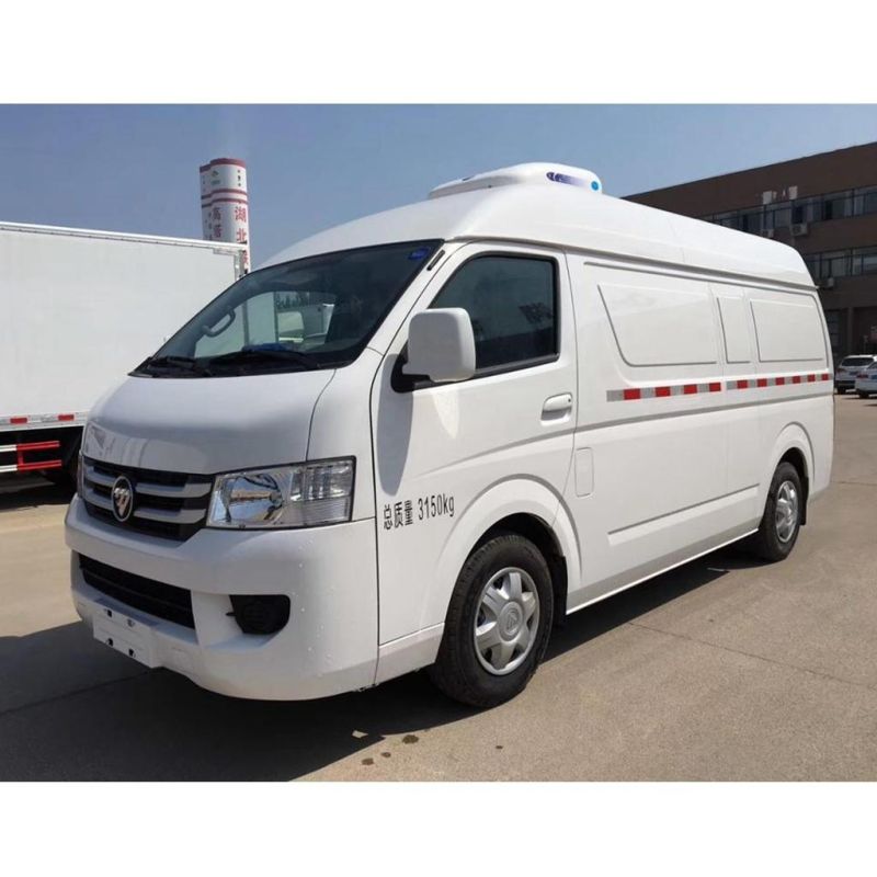 Foton G7 Cooling Box Cargo Van Refrigerator Cargo Truck for Sale