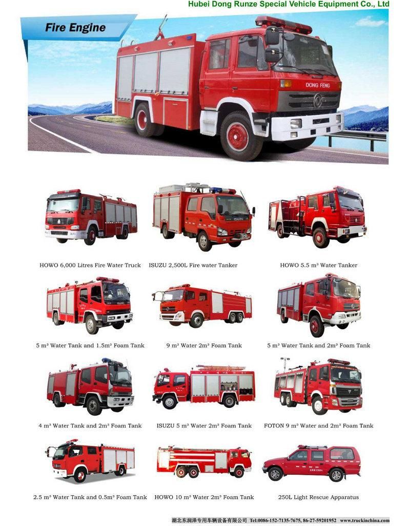 Df Water Tanker with Fire Pump Truck (20, 000L Sprinkler Truck / Watering Cart)