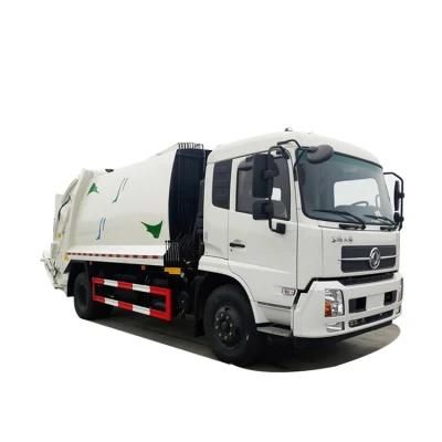 Dongfeng China 8cbm Compressor Garbage Truck 8 Ton Capacity of 8m3 Garbage Compressing Trash Truck