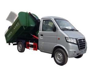 Low Price Hook Arm Automatic Loading and Discharging 3t 3cbm Waste Vehicle