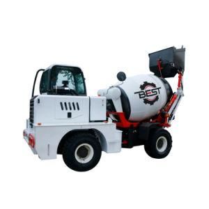 First-Class Quality and Factory Price 2m3 Self-Loading Concrete Mixer with Diesel Engine