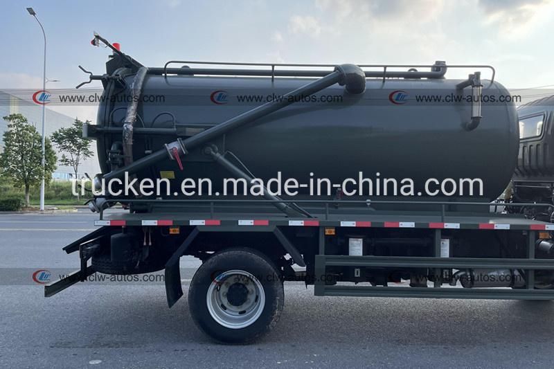 Sinotruk Homan 4X4 All Wheel Drive off Road 8000L Vacuum Sludge Sewage Suction Truck