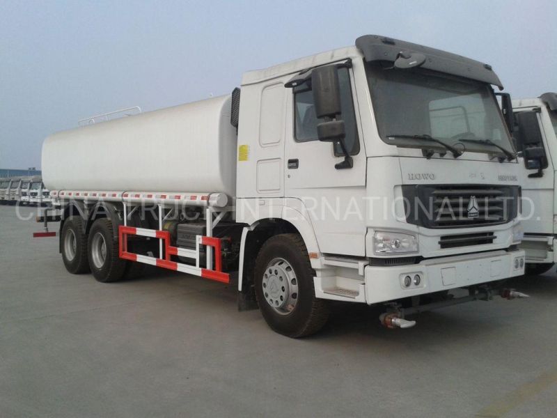 Sinotruk HOWO Water Truck Installtd High-Pressure Water Gun 20000 Liter Water Spray Tank Truck