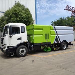 10 Mt High Pressure Flushing Road Sweeping Vehicles
