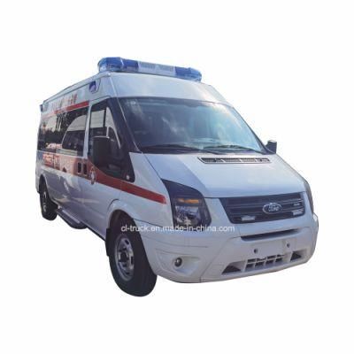 China Ford Chassis Brand New Ambulance Prices for Sale