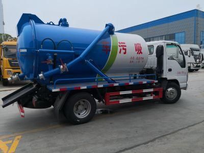 Good Quality 4*2 Small Size Mobile Sewage Suction Truck Vacuum Tank for Sale