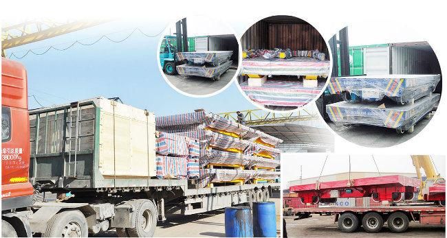 Steel Cast Material Electric Warehouse Transport Trolley