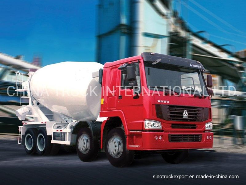 Sinotruck HOWO 3 Axles Concrete Mixer Trailer Truck
