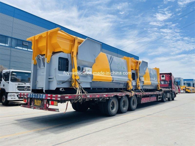Large Heavy 25m3 30 M3 25ton 30ton Container Mobile Garbage Station