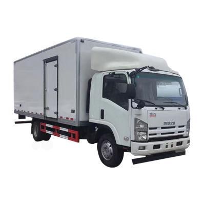Japanese Brand 98HP Small 3 Tons Refrigerator Truck 5 Tons Refrigerated Truck