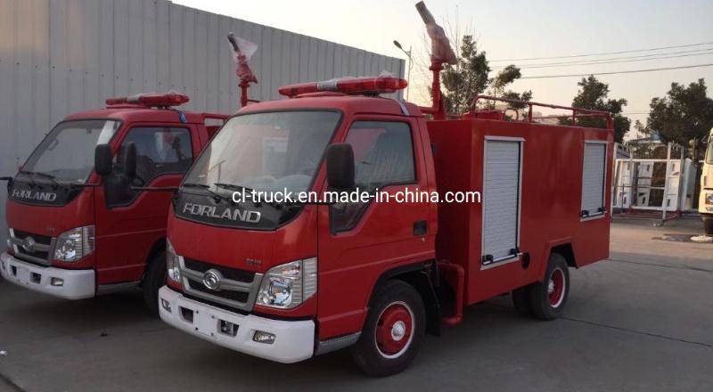 Foton Forland 6 Wheels Diesel Engine Mini Fire Fighting Truck