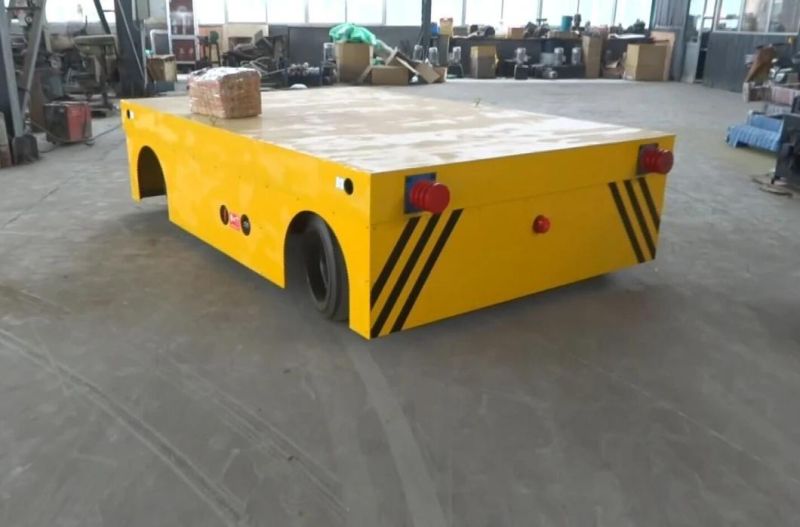 Trackless Applicable Flat Bed Transfer Trolley (KPX)