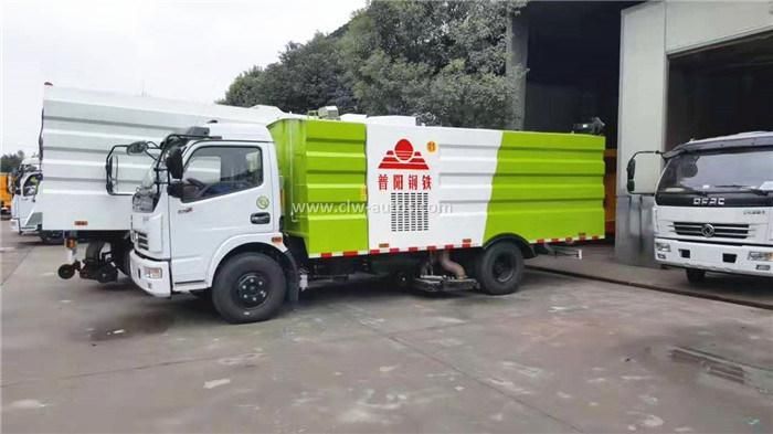 Cleaning Machine Road Sweeper Truck Diesel Engine Manual Transmission Steel Plant Bulk Order with Factory Price