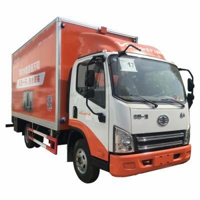 FAW Outdoor Advertising Truck Mobile Stage Truck for Sale