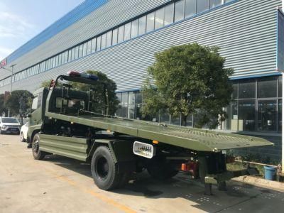 Manufacturer 6t Flatbed Wrecker Rescue Tow Truck