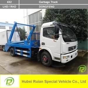 Small 5m3 Swing Arm Garbage Truck for Sale