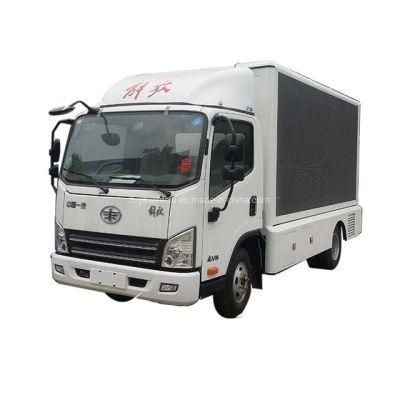 FAW P3 P4 P5 P6 Full Color LED Screen LED Advertising Truck Made in China