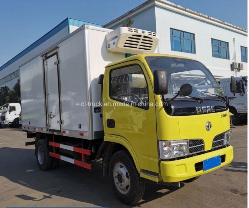 Dongfeng DFAC Small Euro 2 Cargo Dry Box Van Truck 4tons