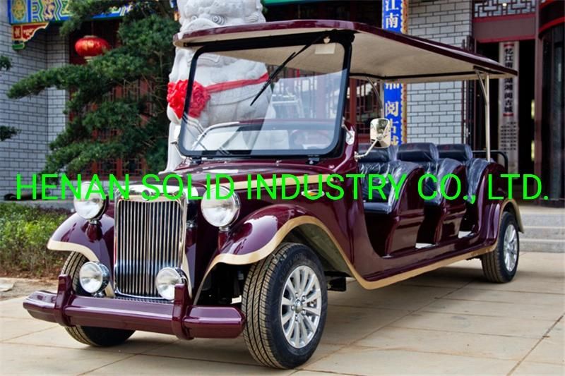 Antique Classic Car/Vintage Car/Gran Torino/Blue Golf Electric Car