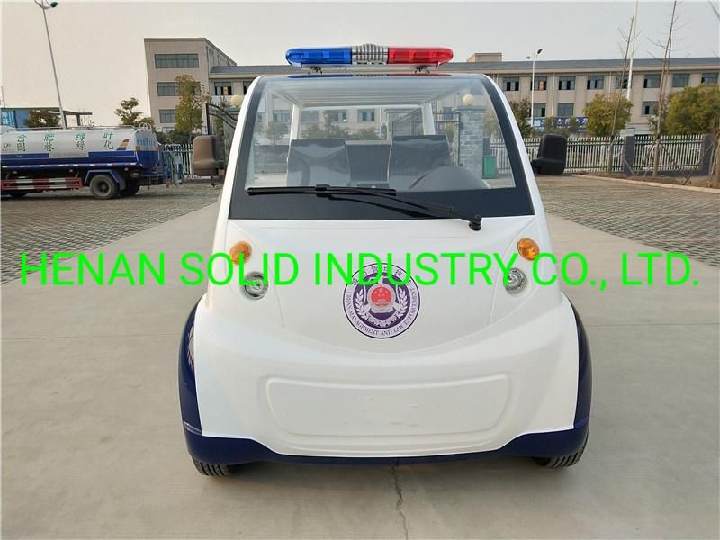 Newest Model 4 Seater Electric Vehicle Safe Guard Patrol Car with Competitive Price