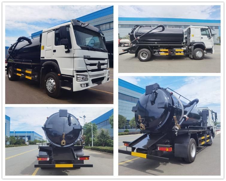 Sinotruk HOWO 4X2 Used Sewage Trucks for Sale