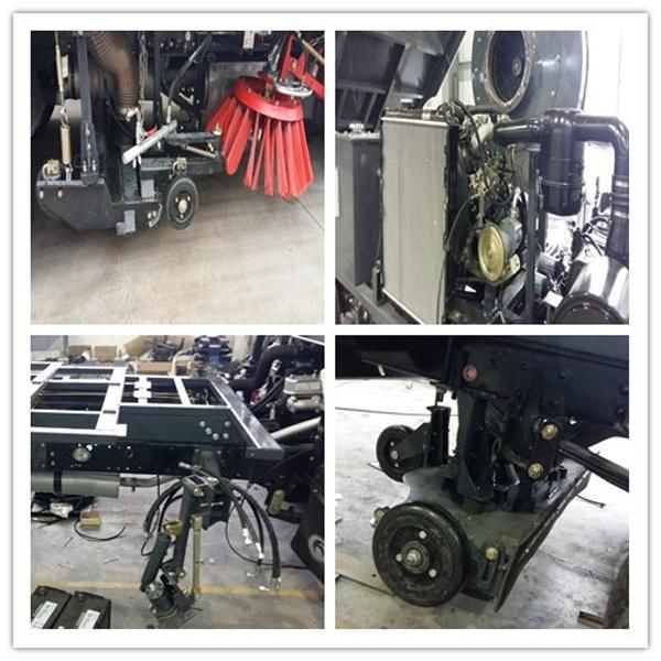 Factory Promotional 5cbm Road Sweeper Truck with Brushes