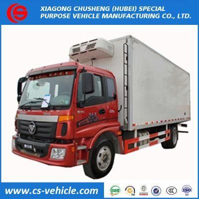 Foton 4X2 Food Truck Refrigerated Freezer Truck 10 Ton Thermo King Truck Refrigeration Units Freezer Price