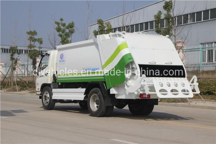 Foton 4X2 8000L (6ton) Refuse Compactor Garbage Compression Truck