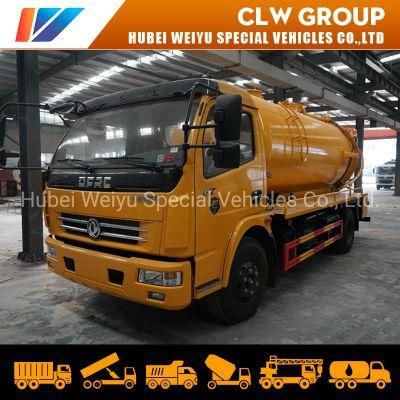 Dongfeng 4X2 Duolika Sewer Suction and High Pressure Cleaning Truck
