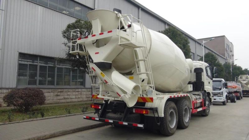 Foton 10 Wheels Concrete Mixer Machine Cement Mixer Truck Construction Equipment