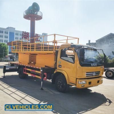 Double Hydraulic Scissor Work Aerial Operation Platform High Work Truck