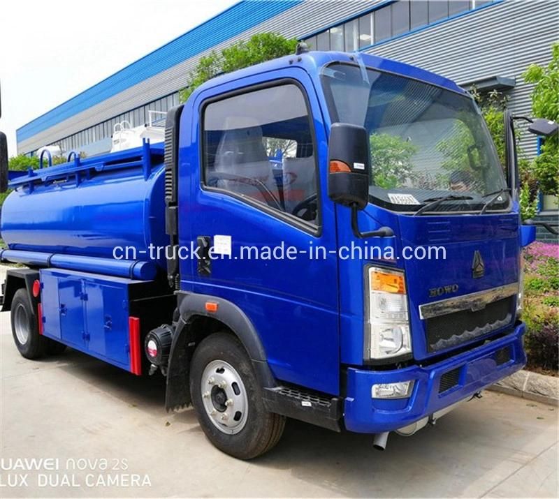 HOWO Rhd LHD New 4000L 5000L 6000L Water Tank Truck Water Sprinkler