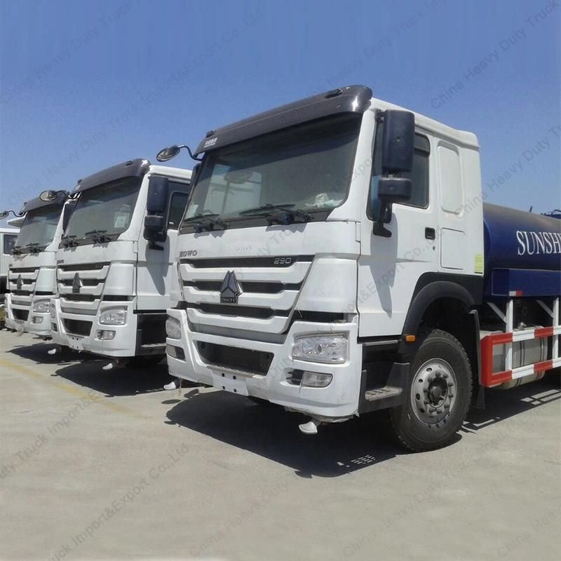 25000liters 6*4 HOWO Water Bowser Tanker Delivery Truck with Spray Nozzle for Sale