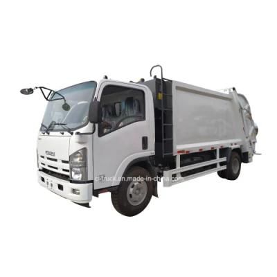 Isuzu 700p Type Euro 5 Compactor Garbage Truck 6m3 7m3 8m3