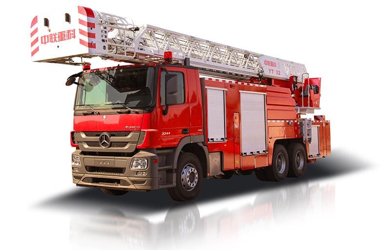 Aerial Ladder Fire Fighting Truck for Municipal High-Altitude Operation